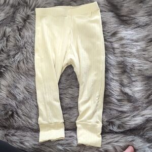 Kids Cream Leggings